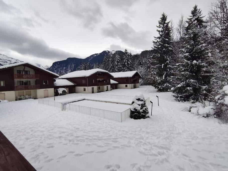 Samoens Residence Grand Tetras 4 Personnes Piscine Samoëns Exterior foto